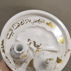 طقم العروسة – ديكور أنيق من الكونكريت