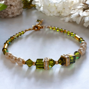 Royal green premium European Crystals