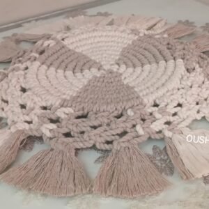 مفرش دائري بخيط محلول