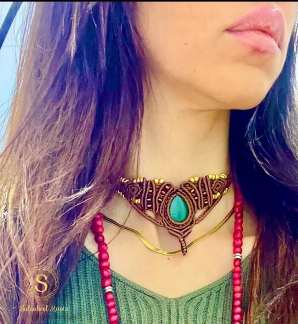 Nevo Macrame Necklace