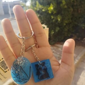 ميدالية من الريزن ...hande made with 💕
