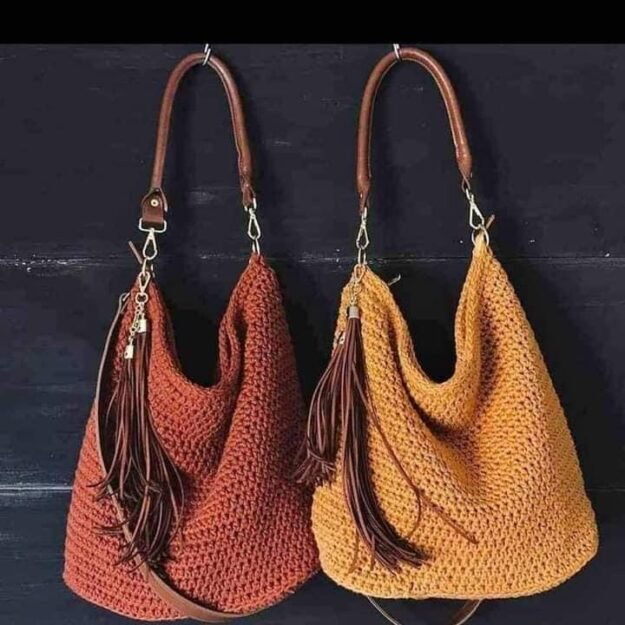 شنط كروشيه hand mad🛍🧶