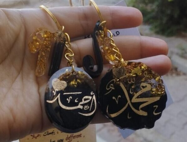 ميدالية من الريزن ..hande made with 💕