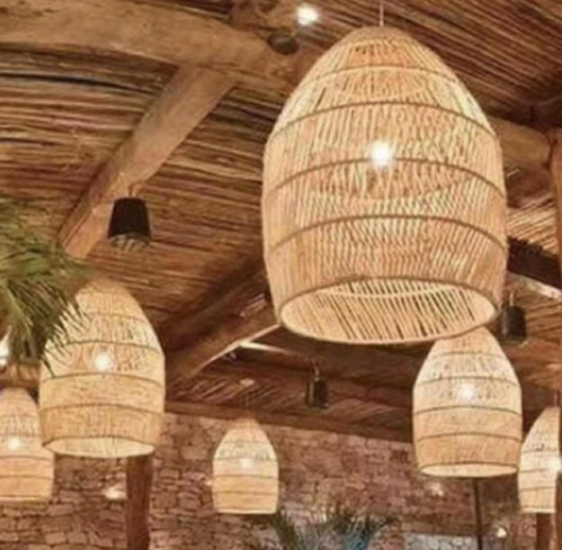 نجف بوهيمي من البامبو الطبيعي – تصميم أنيق ومتين