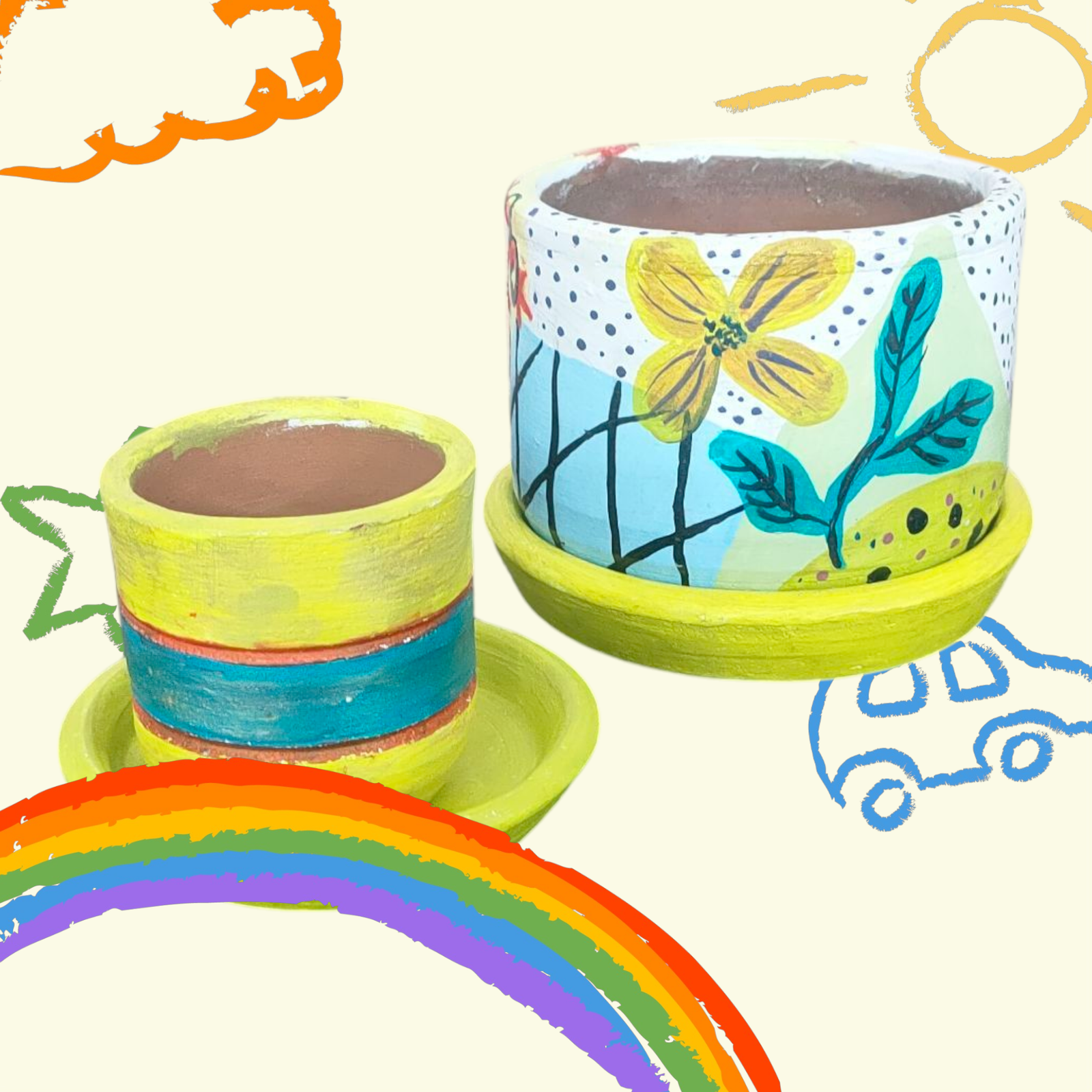 قصص زرع خزفى