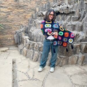 شال صوف هاند ميد تركي ناعم