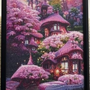 لوحة البيت البنفسجة