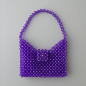 شنطة خرز كريستال هاند ميد